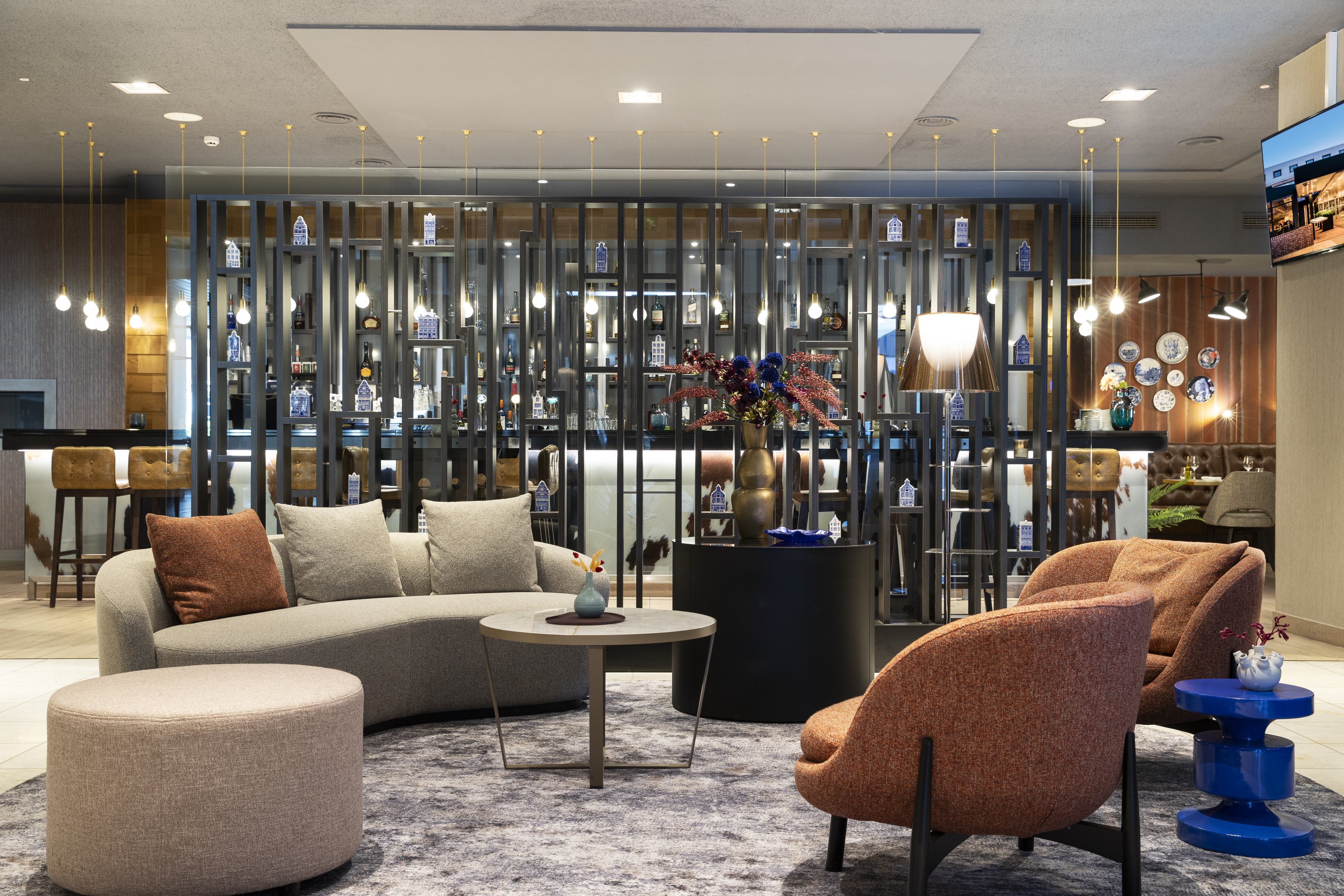 Welcome Lounge im Garden Hotel Amsterdam
